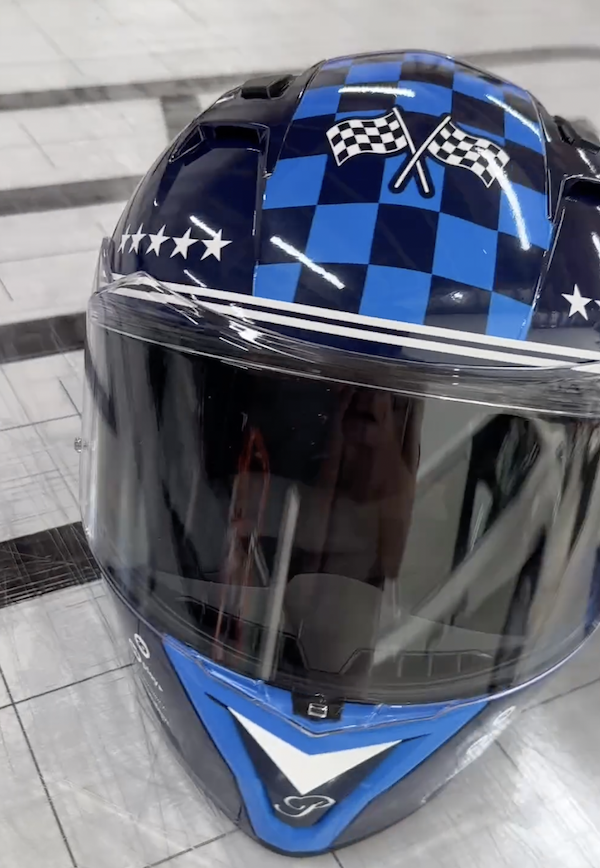 Paramount Racing Team Helmet Wrap